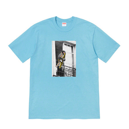 Supreme x AntiHero Balcony S/S Tee - Slate Blue