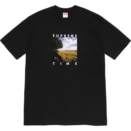 Supreme Time Tee - Black