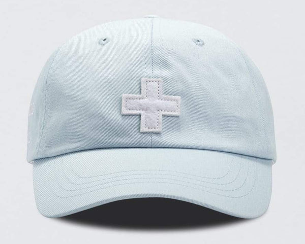 Logo Patch Cap Hat - Light Blue