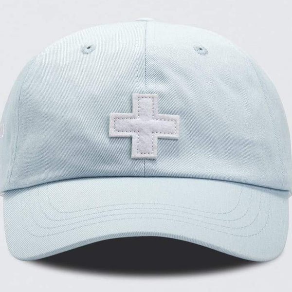 Logo Patch Cap Hat - Light Blue