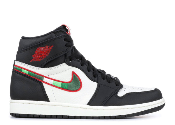 Jordan Retro 1 High OG - Sports Illustrated - Black/White/Red/Green