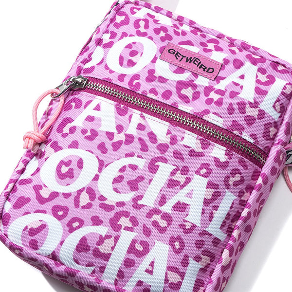 Kitten Pink Side Bag - Pink Cheetah