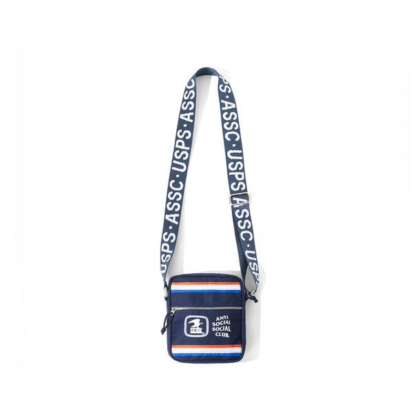 Anti Social Social Club X USPS Work Side Bag - Navy