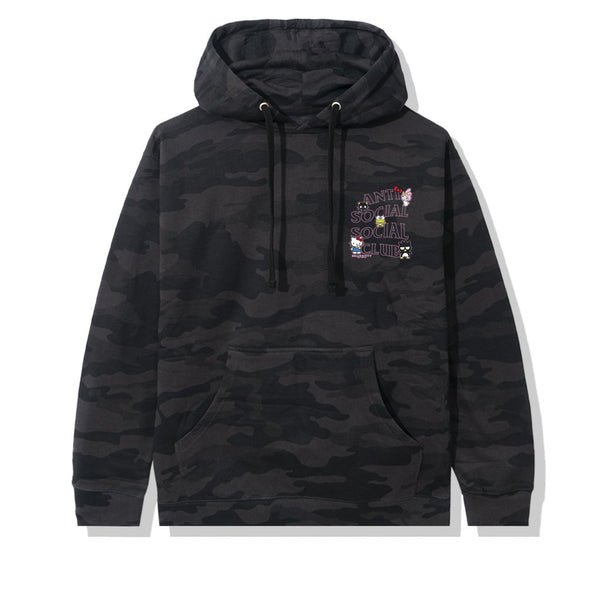 ASSC x Hello Kitty Black Camo Hoodie - Black