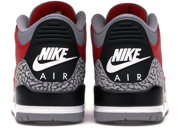 Jordan 3 Retro Fire Red - Red