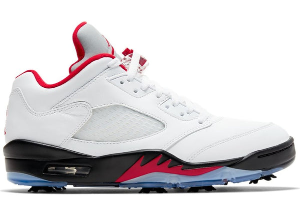 Air Jordan 5 Low Golf Shoe - White