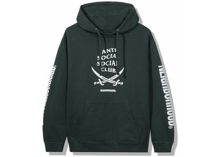 Anti Social Social Club x Neighborhood 6IX Hoodie - Green