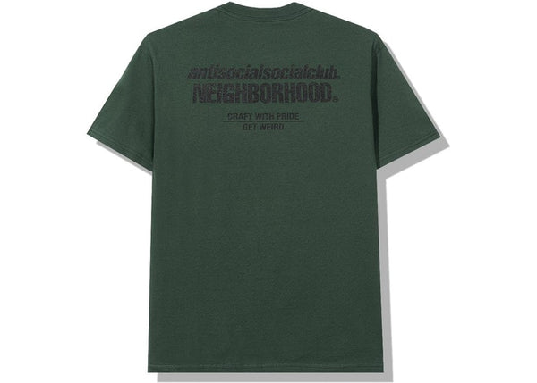 Anti Social Social Club x Neighborhood Cambered Tee - Green