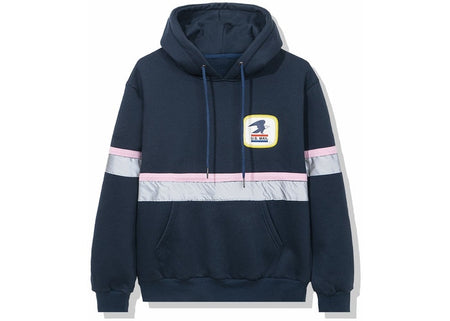 Anti Social Social Club x USPS Work Hoodie - Navy