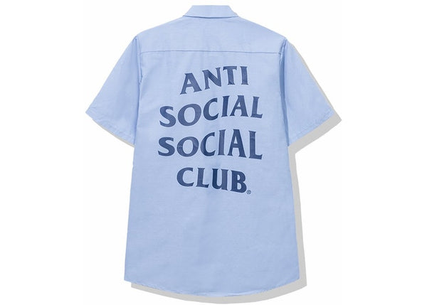 Anti Social Social Club x USPS Work Shirt - Light Blue