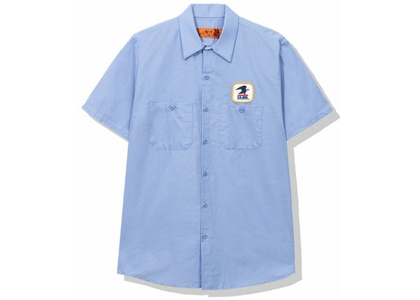 Anti Social Social Club x USPS Work Shirt - Light Blue