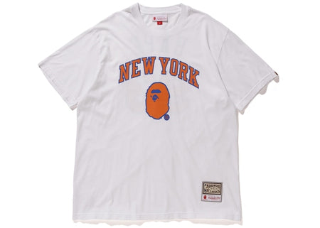 Knicks Bape S/S Tee - White