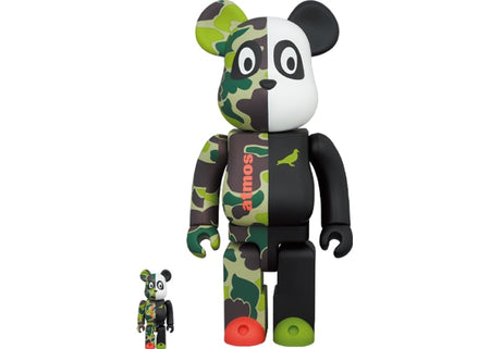 Staple x Atmos x Medicom #3 Bearbrick 100% + 400% PACK - Multi