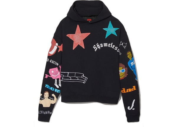 CPFM x Marc Jacobs Tattoo Hooded Pullover - Black