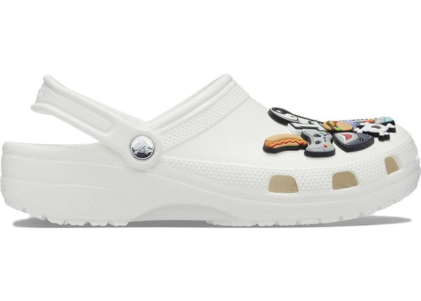 Pizzaslime X Crocs Classic Croc Day Clog - White