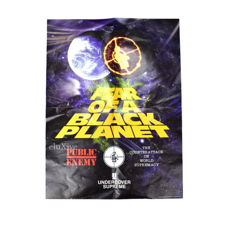 Undercover/Public Enemy Fear of a Black Planet Poster - Black