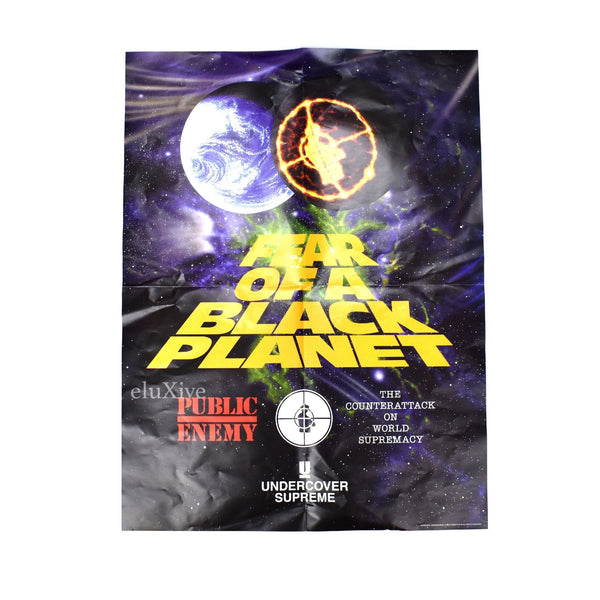 Undercover/Public Enemy Fear of a Black Planet Poster - Black