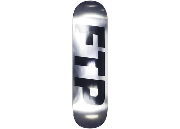 Logo Skateboard Deck - Chrome