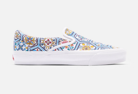 Kith/Vans Moroccan Tile - White/Blue