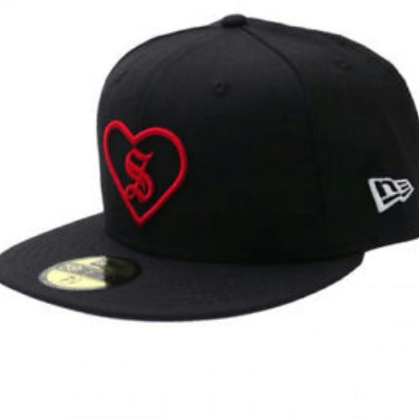 Supreme New Era Heart Fitted