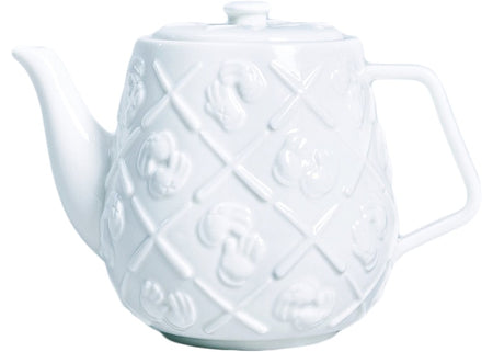 KAWS Teapot - Ceramic - White