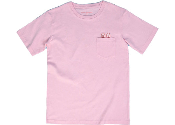 KAWS:HOLIDAY JAPAN T-Shirt - Pocket - Pink