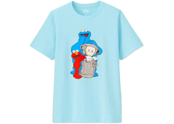 Cookie Monster/Elmo/KAWS - Lt Blue