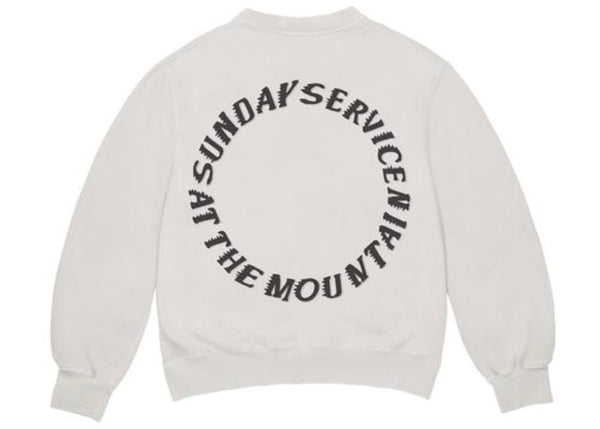 Kanye West Coachella Sunday Service HOLY SPIRIT CREWNECK - White
