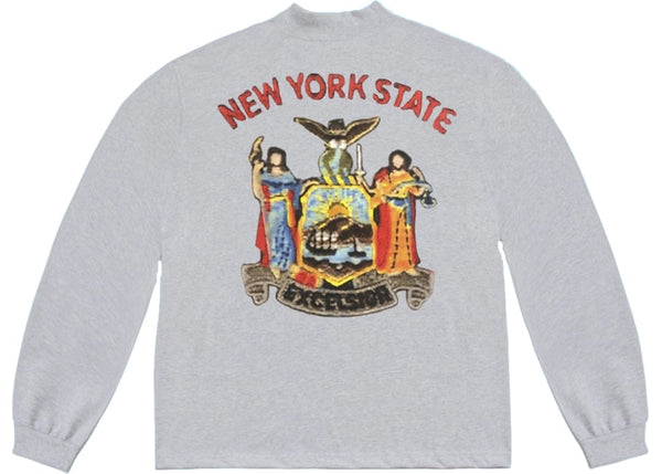 SUNDAY SERVICE NEW YORK LONG SLEEVE - Heather Grey