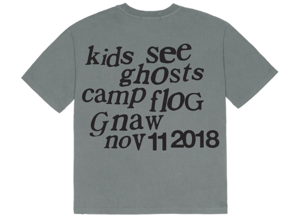 Kids See Ghosts Lucky Me Tee - Grey