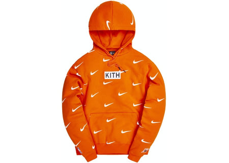 Kith x Nike for New York Knicks AOP Hoodie - Orange