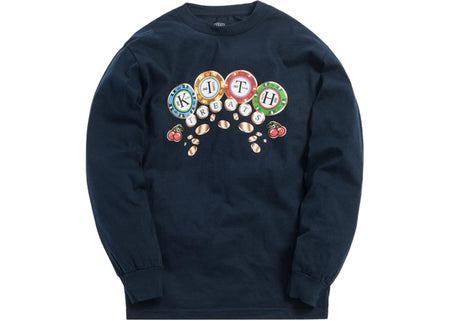 Treats Chips L/S T-Shirt - Navy