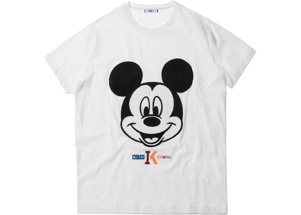 Kith x Iceberg Mickey Mouse S/S T-Shirt - White