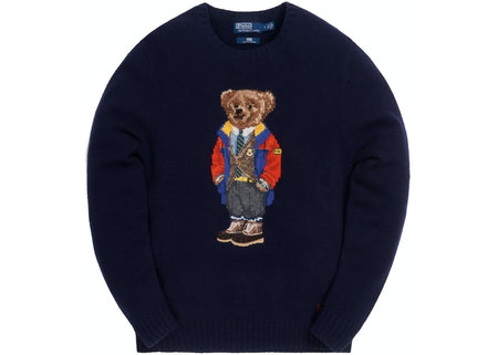 Kith x Polo Ralph Lauren Outdoor Bear Crewneck- Navy