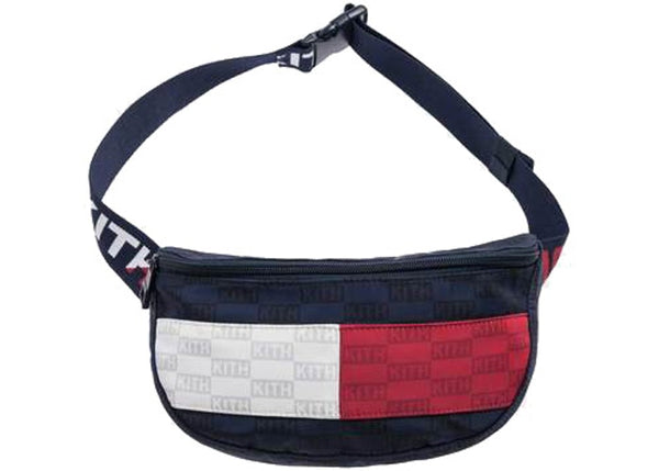 Kith x Tommy Hilfiger Badge Cross Body Bag - Navy