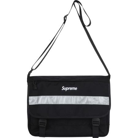 Hi-Vis Messenger Bag - Black