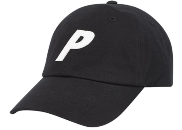 Palace P 6-Panel Hat - Black FW2018