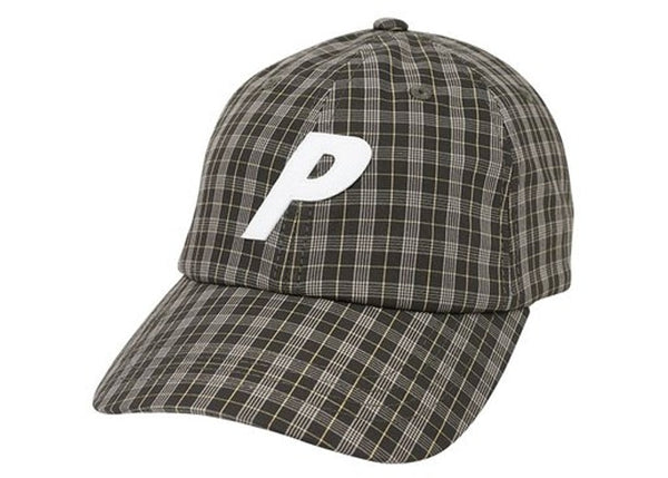 6-Panel Plaid Hat SS20 - Black