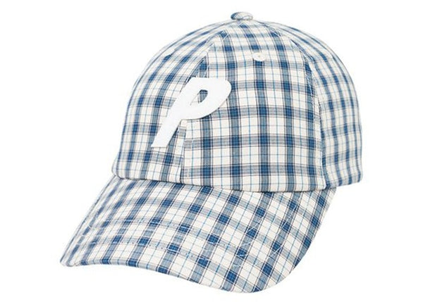 6-Panel Plaid Hat SS20 - White