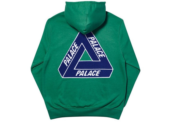 Palace Tri-Chenille Hoodie - Green