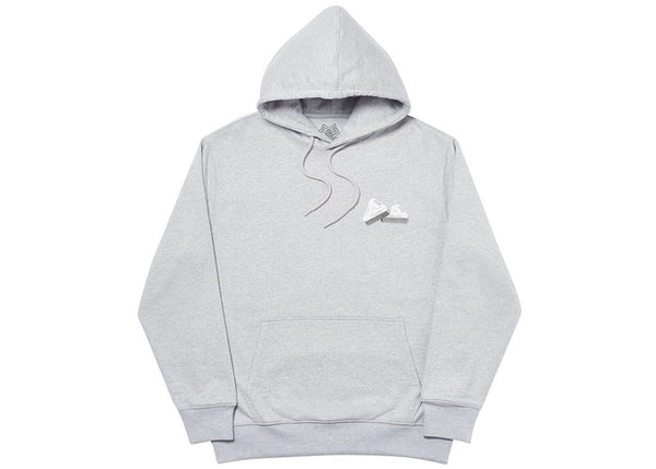 TRI-GAINE HOOD  - Grey Marl