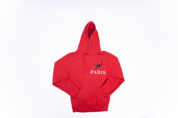 Scorpions in Paris Hoodie - Red