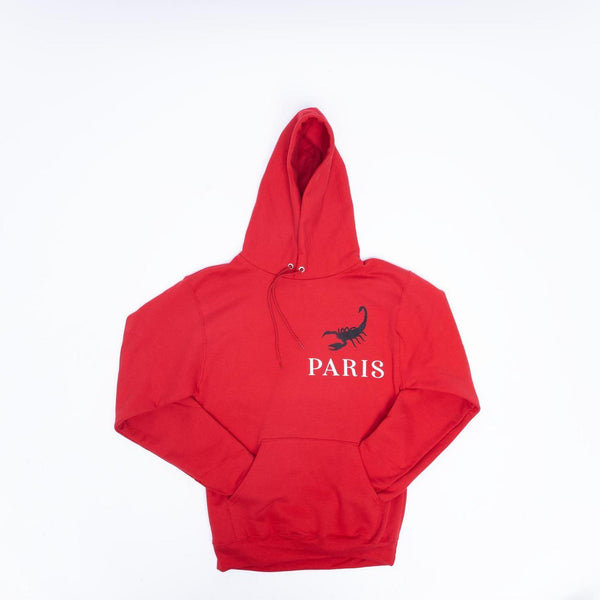 Scorpions in Paris Hoodie - Red