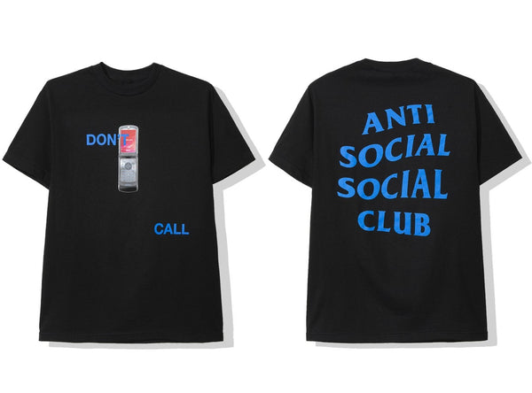 Dont Call Black S/S T-Shirt  - Black