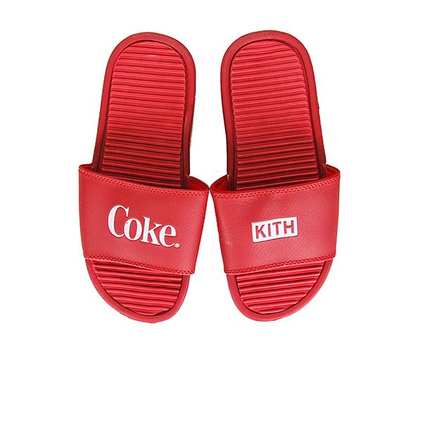 Kith x Coca Cola Chancletas - Red