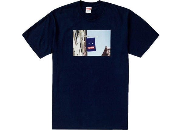 Banner Tee - Navy