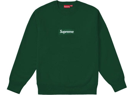 Box Logo Crewneck - FW18 - Dark Green