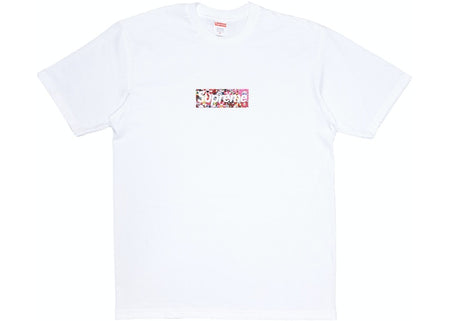 Murakami COVID-19 Box Logo S/S T-Shirt - White