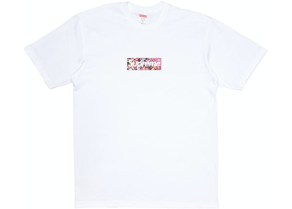 Murakami COVID-19 Box Logo S/S T-Shirt - White