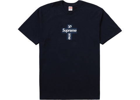 Supreme-Cross-Box-Logo-Tee- Supreme-Cross-Box-Logo-Tee-